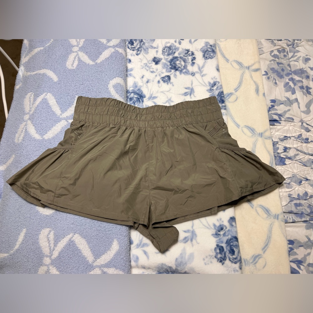 Free people movement get your flirt on shorts size large NWOT